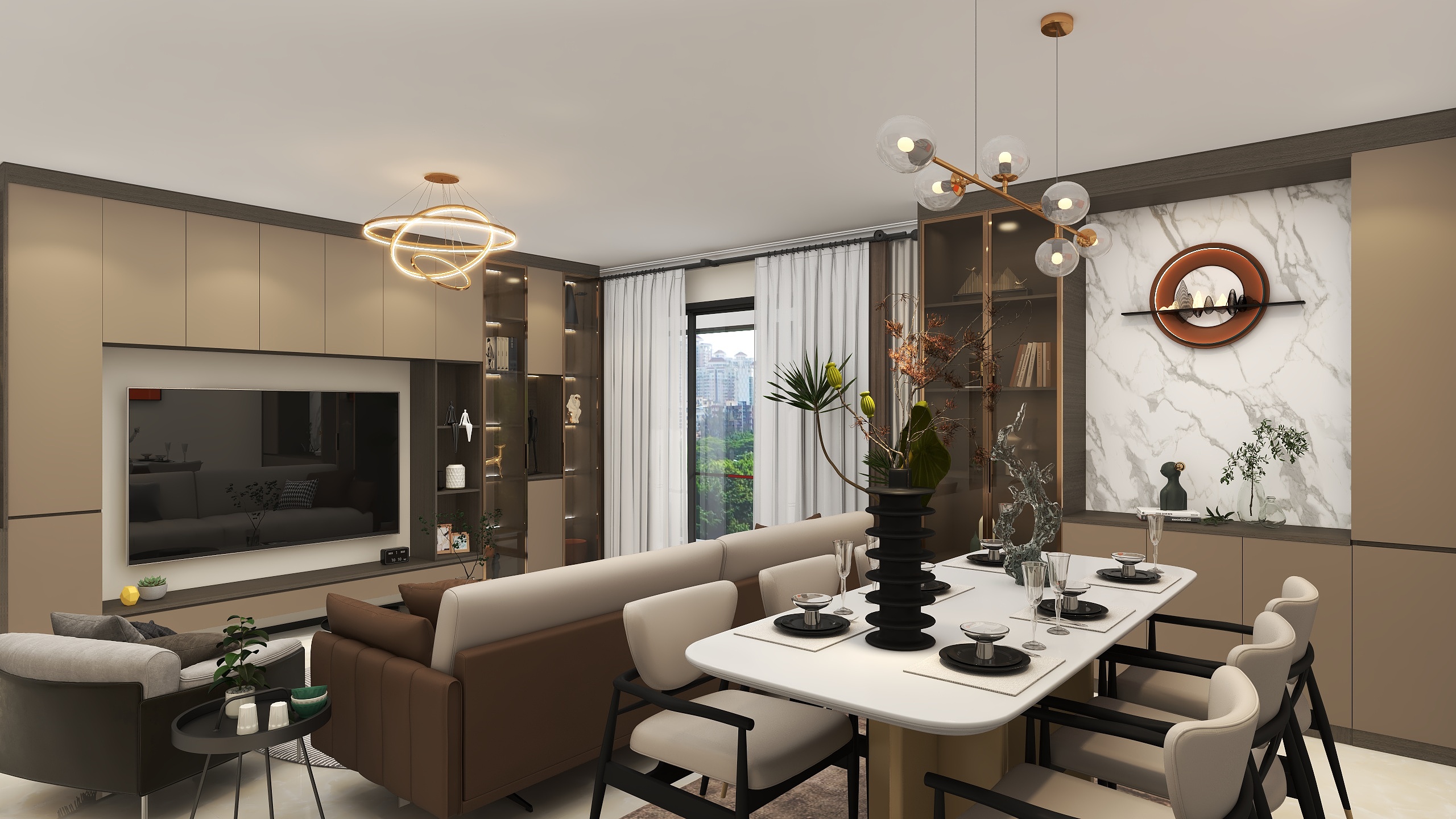 吴灏宇-碧桂园&mjddot;春天里124㎡3室-装修设计方案