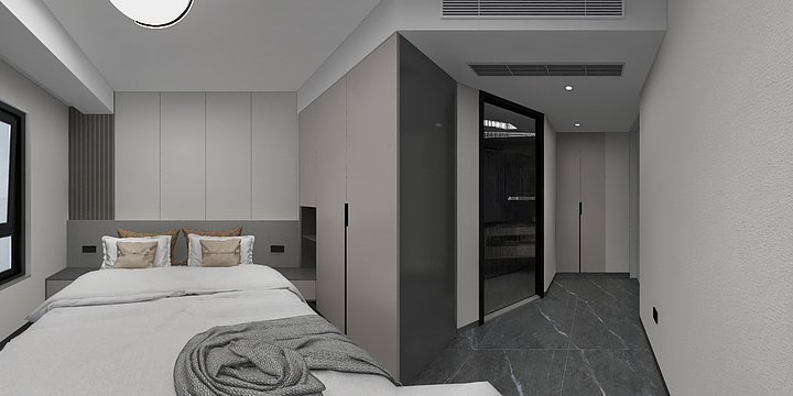 杨家匠装修工程有限公司-（一）04户型双珑原著-3栋804-装修设计方案