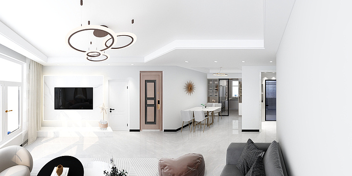 丰宁卓凡装饰-梦想城19-1-1302-副本-装修设计方案