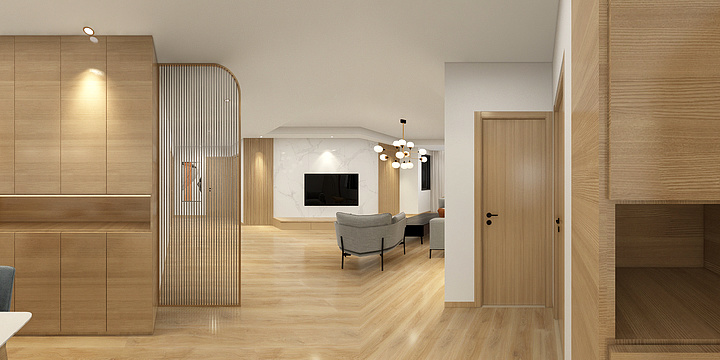 俗世中的旅客-原木风-装修设计方案