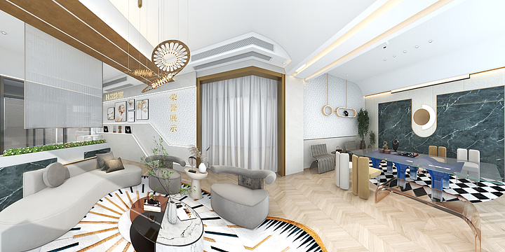 RYDESIGNER-H.S珠宝会所-装修设计方案
