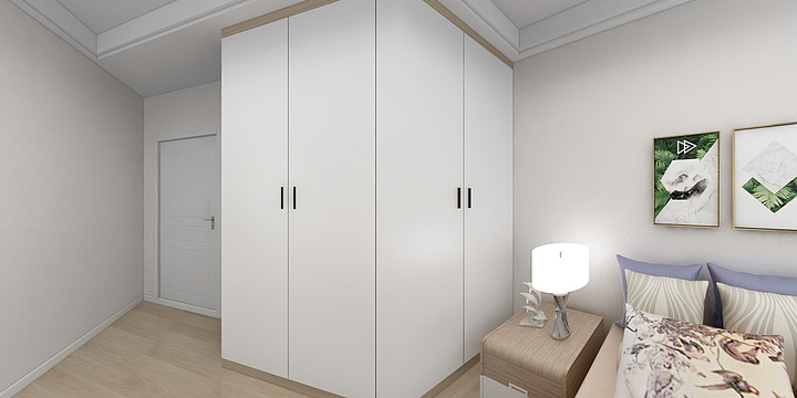 飞翔的铅笔-海德公园81㎡3室-装修设计方案