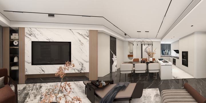 兴仔~全案设计师-旺民-新中式-展-装修设计方案