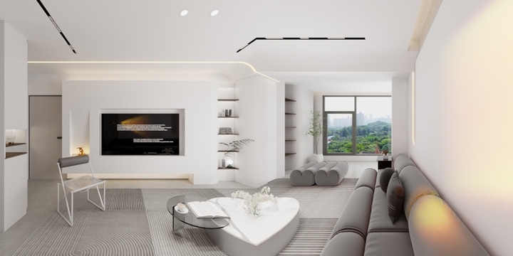 玙白-杨柳花园144-装修设计方案