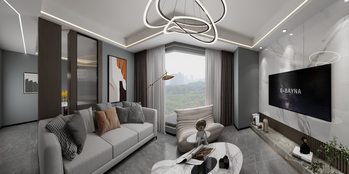 文美匠装饰---逸合·中央公园骆姐雅居-装修设计方案