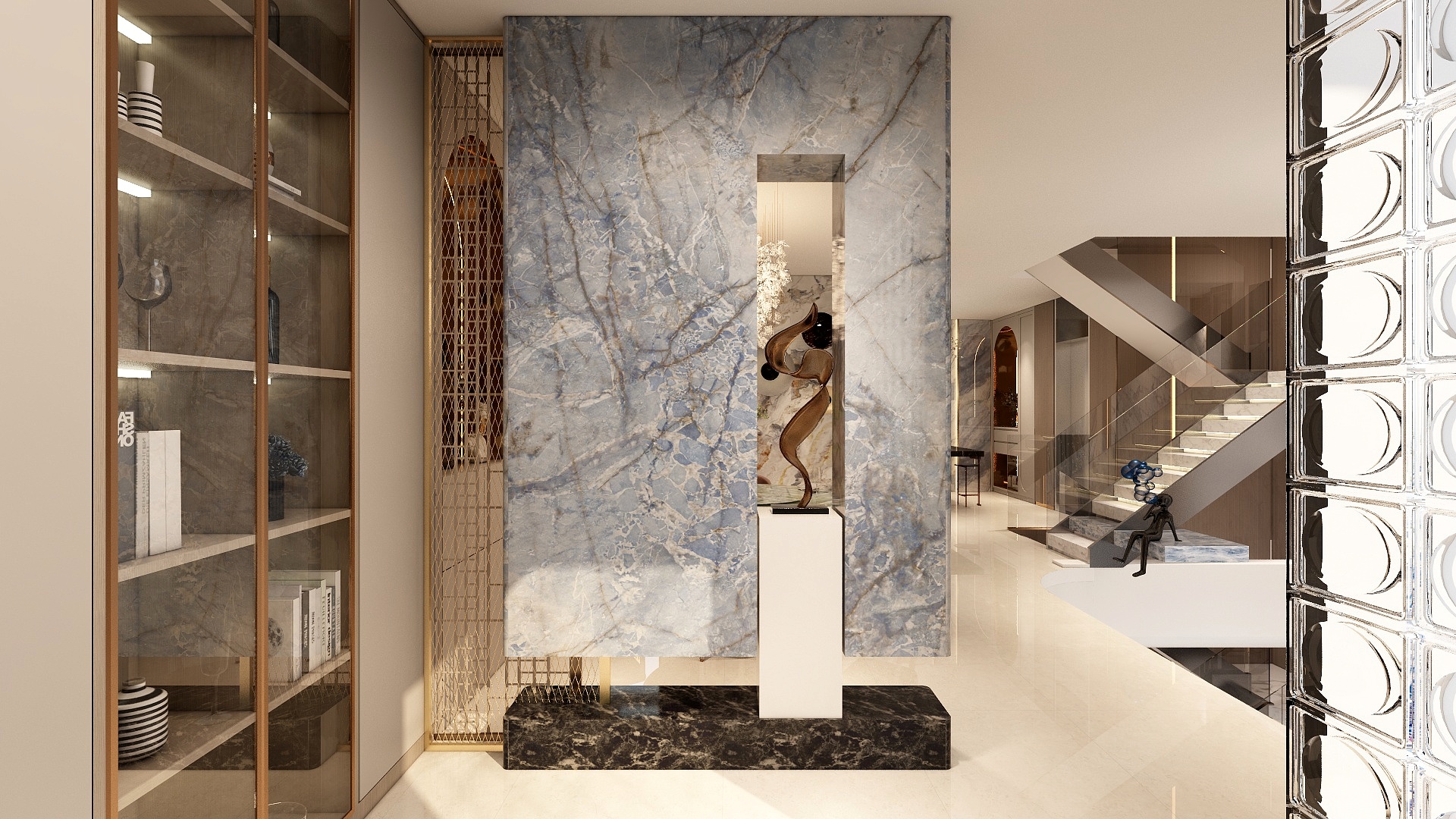 曾幸运-岭南现代轻奢450平方-装修设计方案