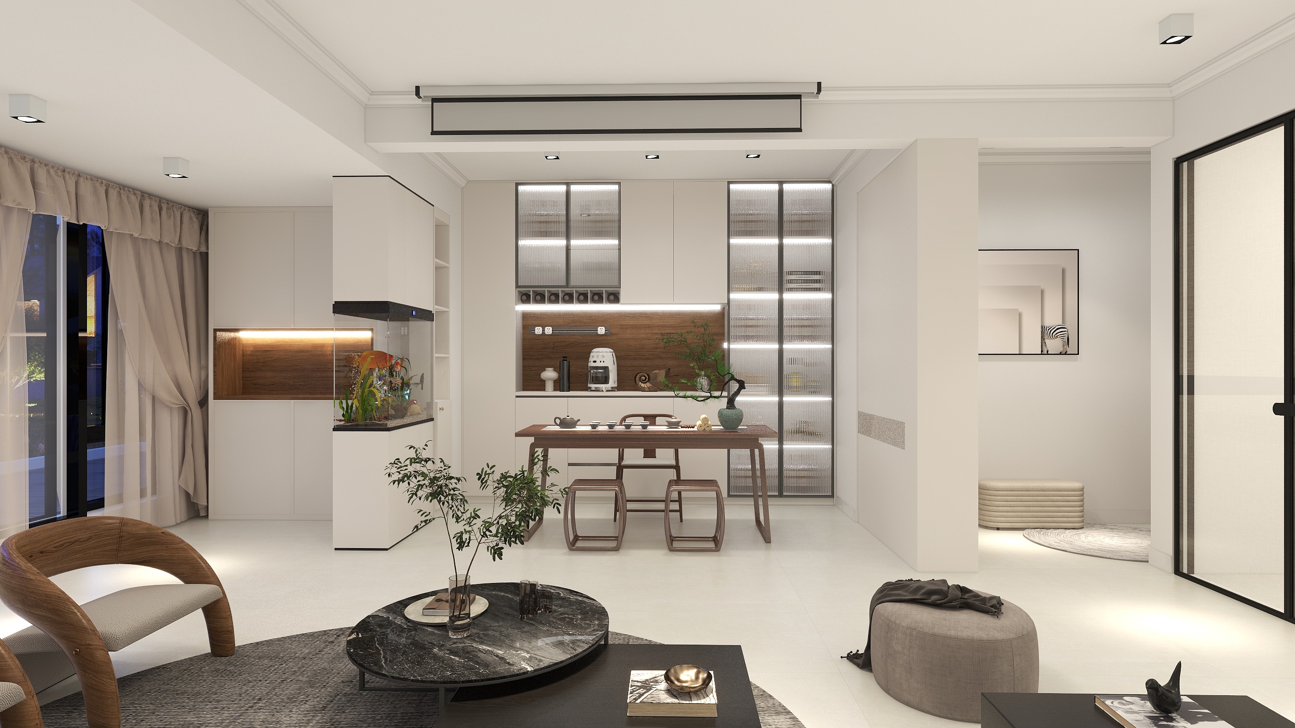 北京深度空间装饰南宁分公司-联发臻境-现代-Model-装修设计方案