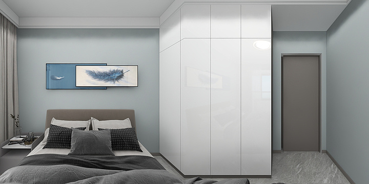 昔阳县中海装饰中心-定平板嘉和1-2-804 127平-装修设计方案