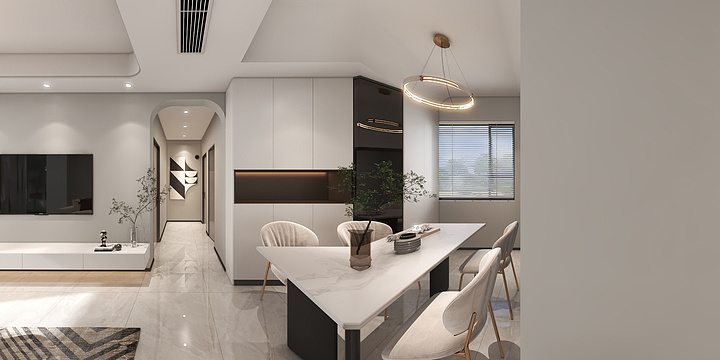 黑馬设计-玖誉府商品房套四-装修设计方案