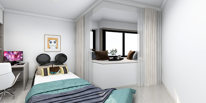 爱生活*爱设计-龙溪水岸6#404 - 副本-装修设计方案