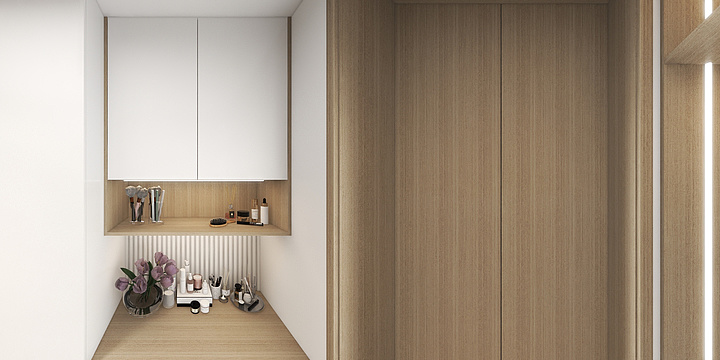 江苏欧港森建筑装饰工程有限公司-涵艺全屋定制（桃花岛47-105衣帽间）-装修设计方案