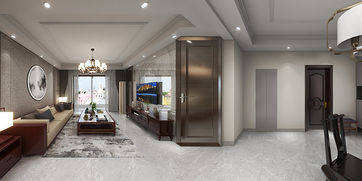 室内设计师陈建全-绿洲家园7-503-装修设计方案