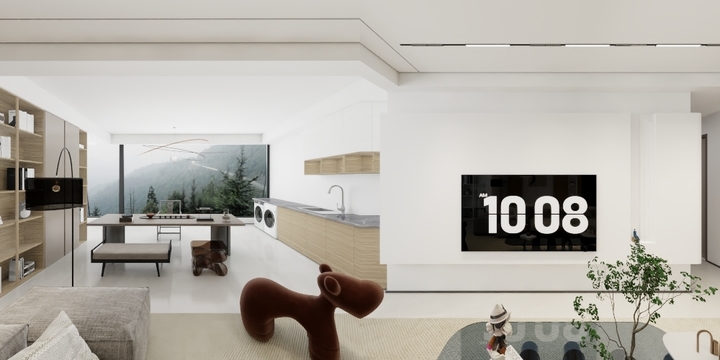 心向设计工作室-翡翠公园平面方案PLAN-装修设计方案