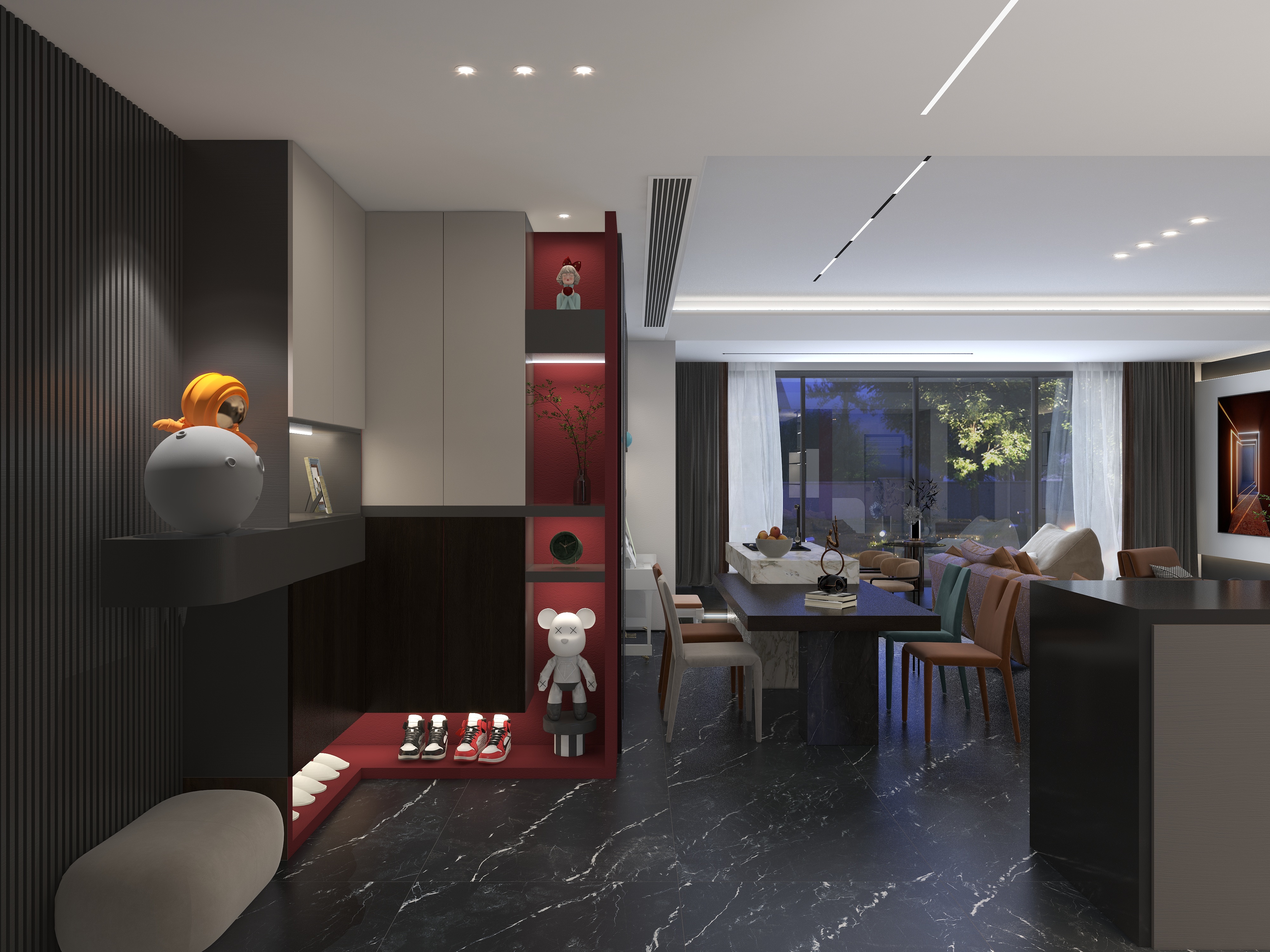 河南许昌ICC-建业世和府148㎡-装修设计方案