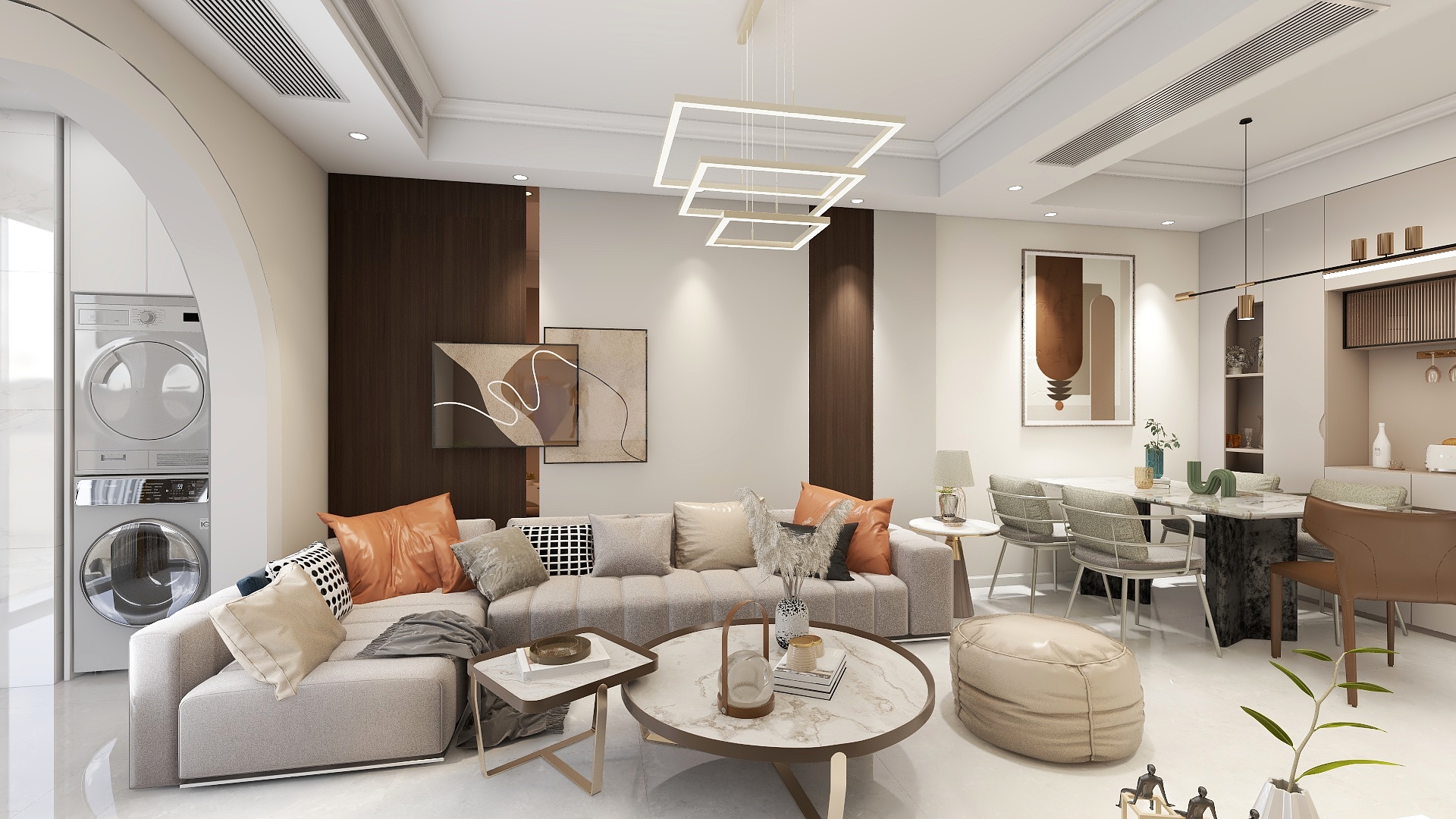 荷塘余香-海德公园81㎡3室-装修设计方案