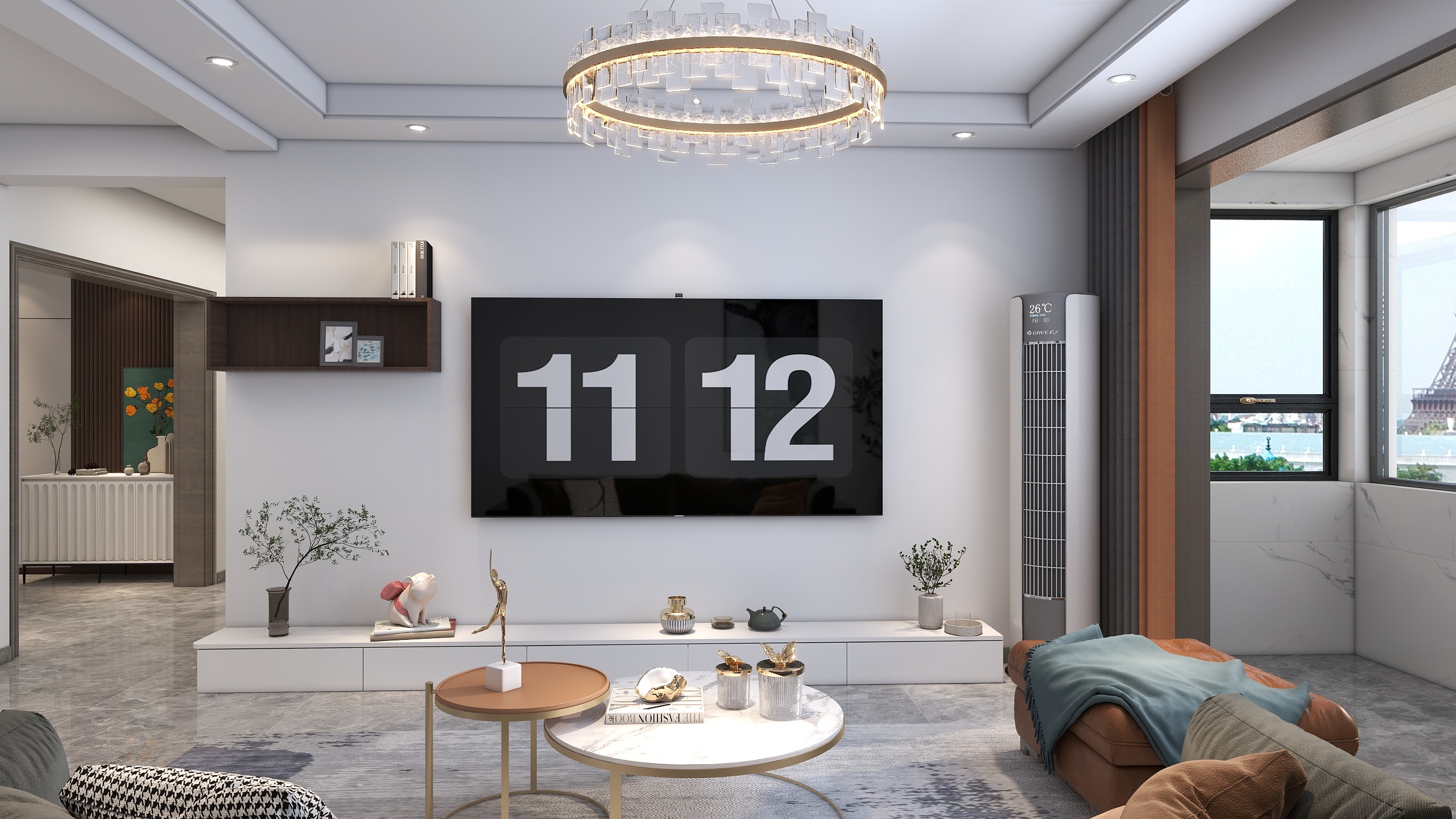 仙气飘飘bWAI-121㎡3室-装修设计方案