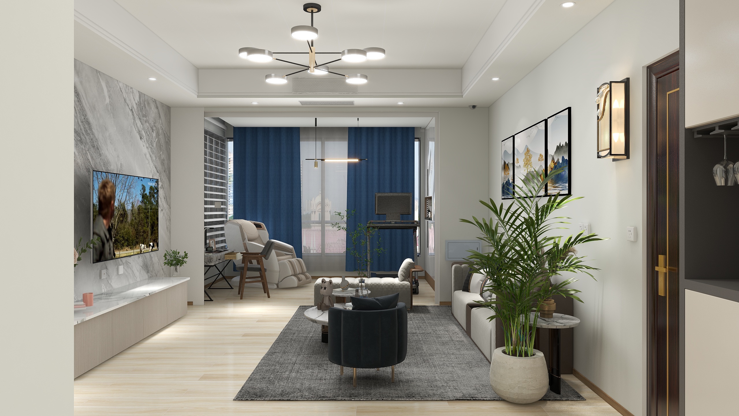 添乐家装饰设计-三和人家-9-2-102刘女士新家-装修设计方案