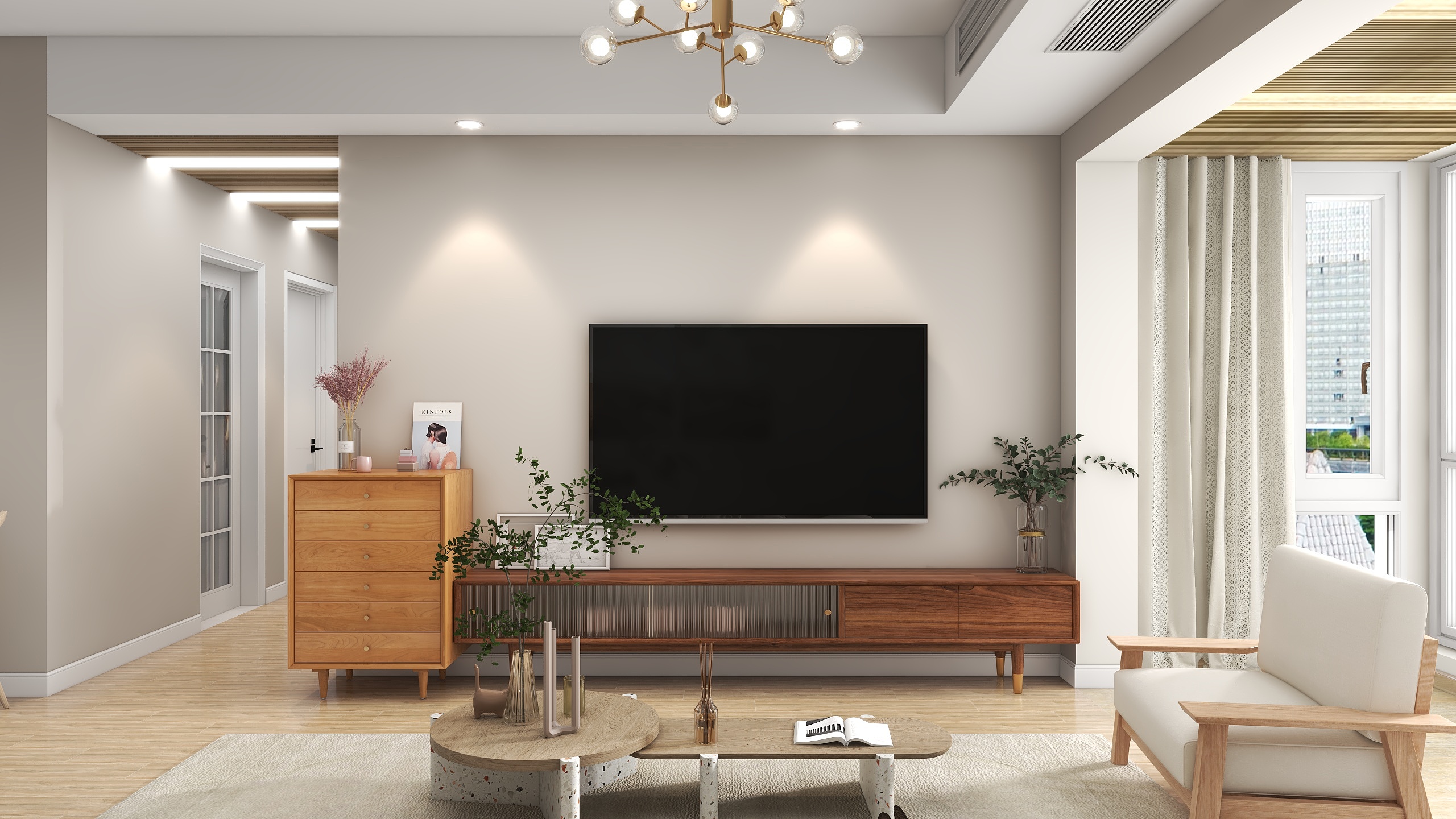 江魂-98㎡3室-装修设计方案