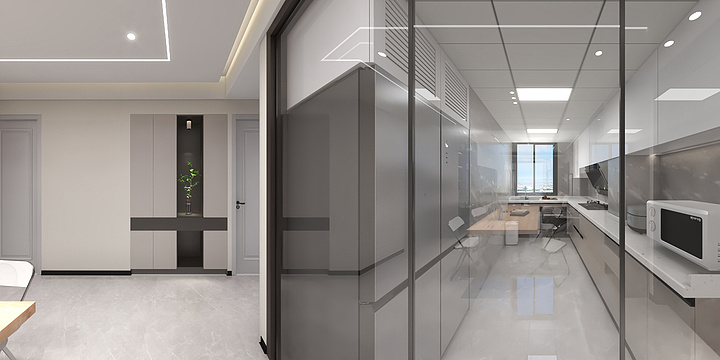 青柠檬-ing-简约无主灯-装修设计方案