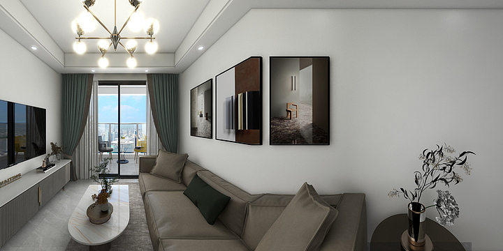 yp杨杨-悦峰华府-100平-装修设计方案