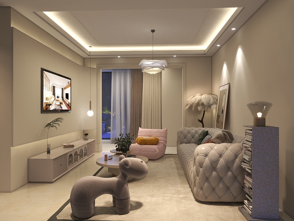 梦幻星辰IRQU-云域105平面户型图-装修设计方案