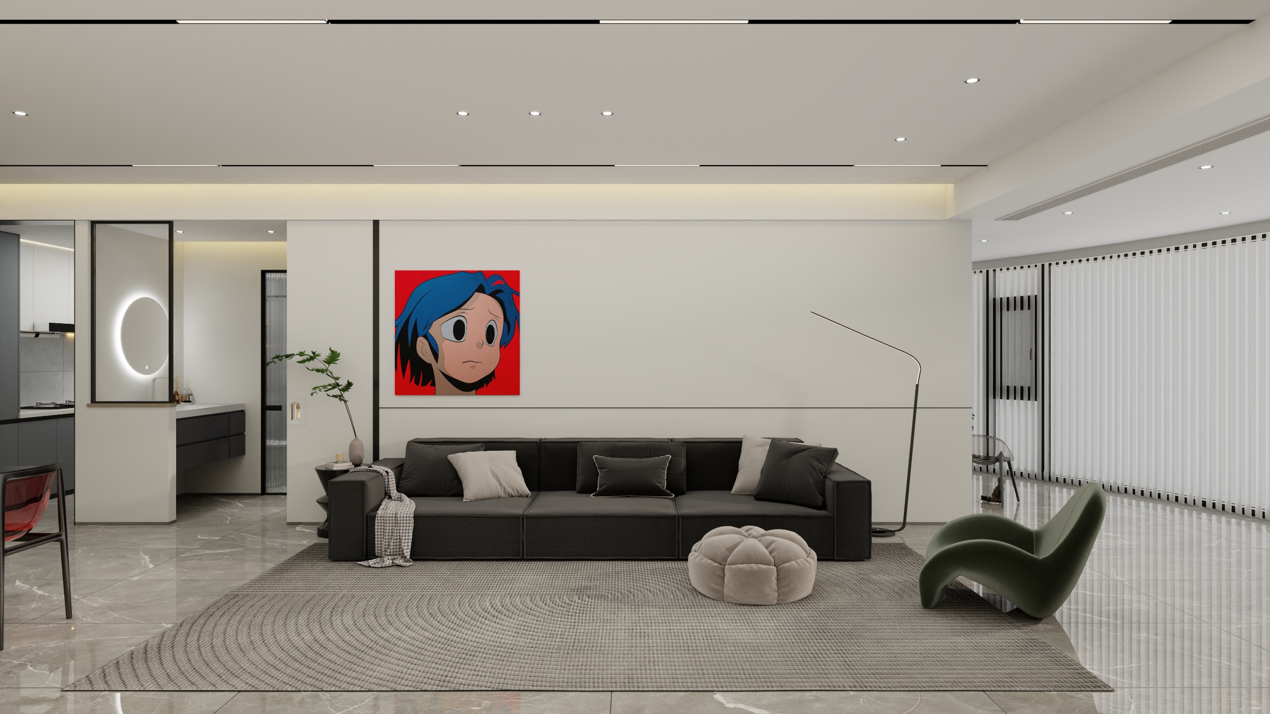 陈大旭-134㎡3室-装修设计方案