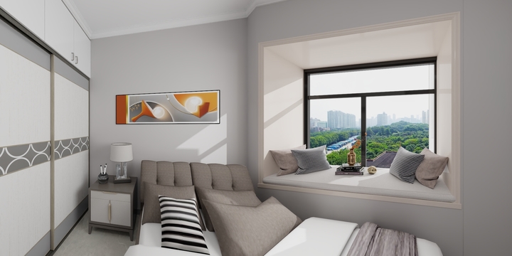 小陈做更好的自己-桂中府8-1701-装修设计方案