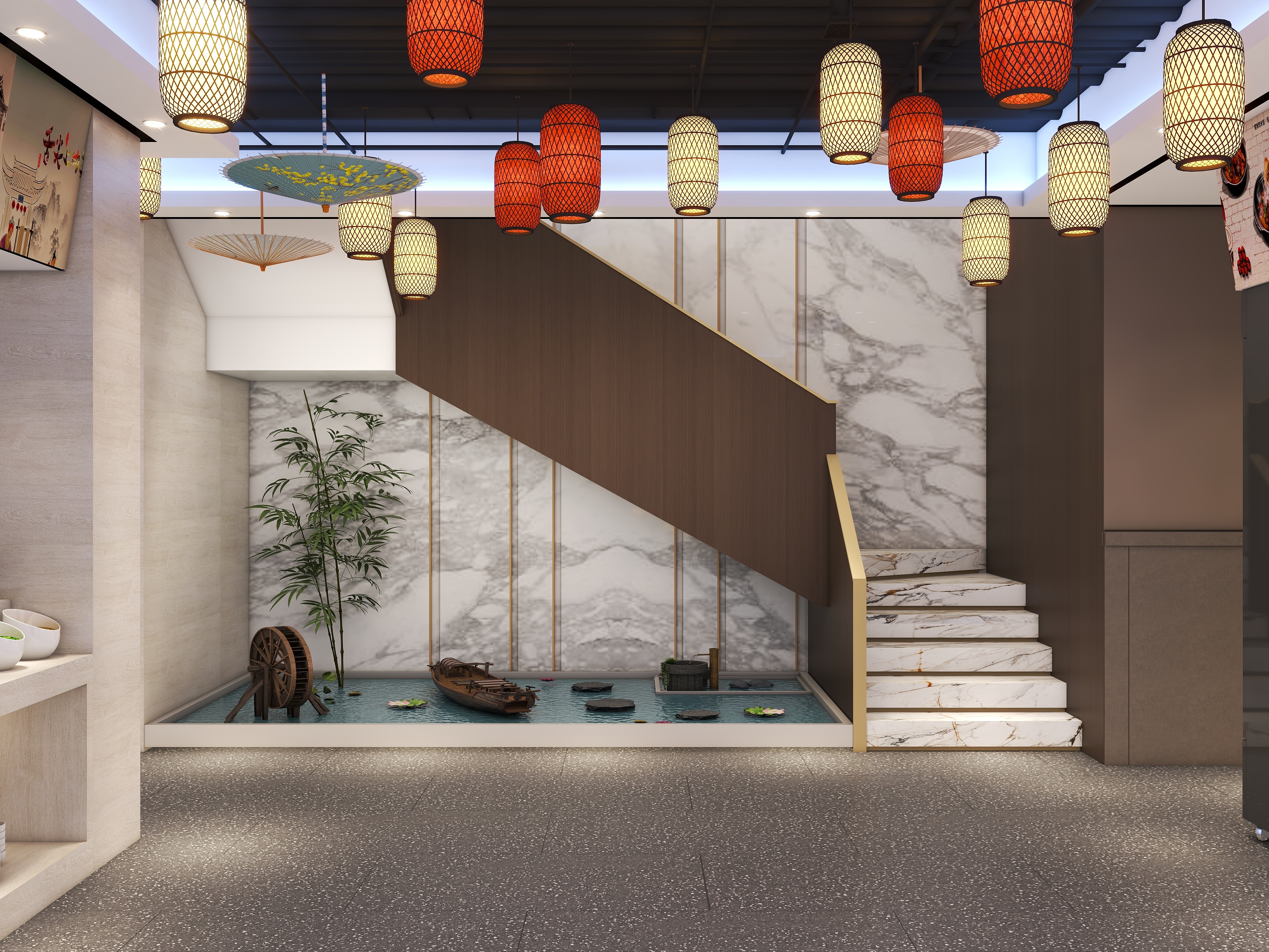 嘉之绘设计-铁锅炖餐饮设计-装修设计方案