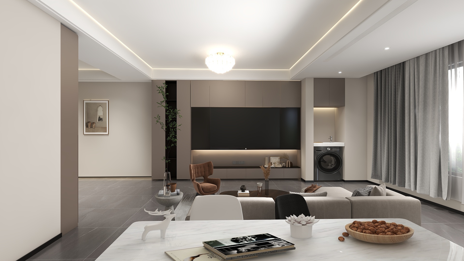 丶zwGr-89㎡1室-装修设计方案