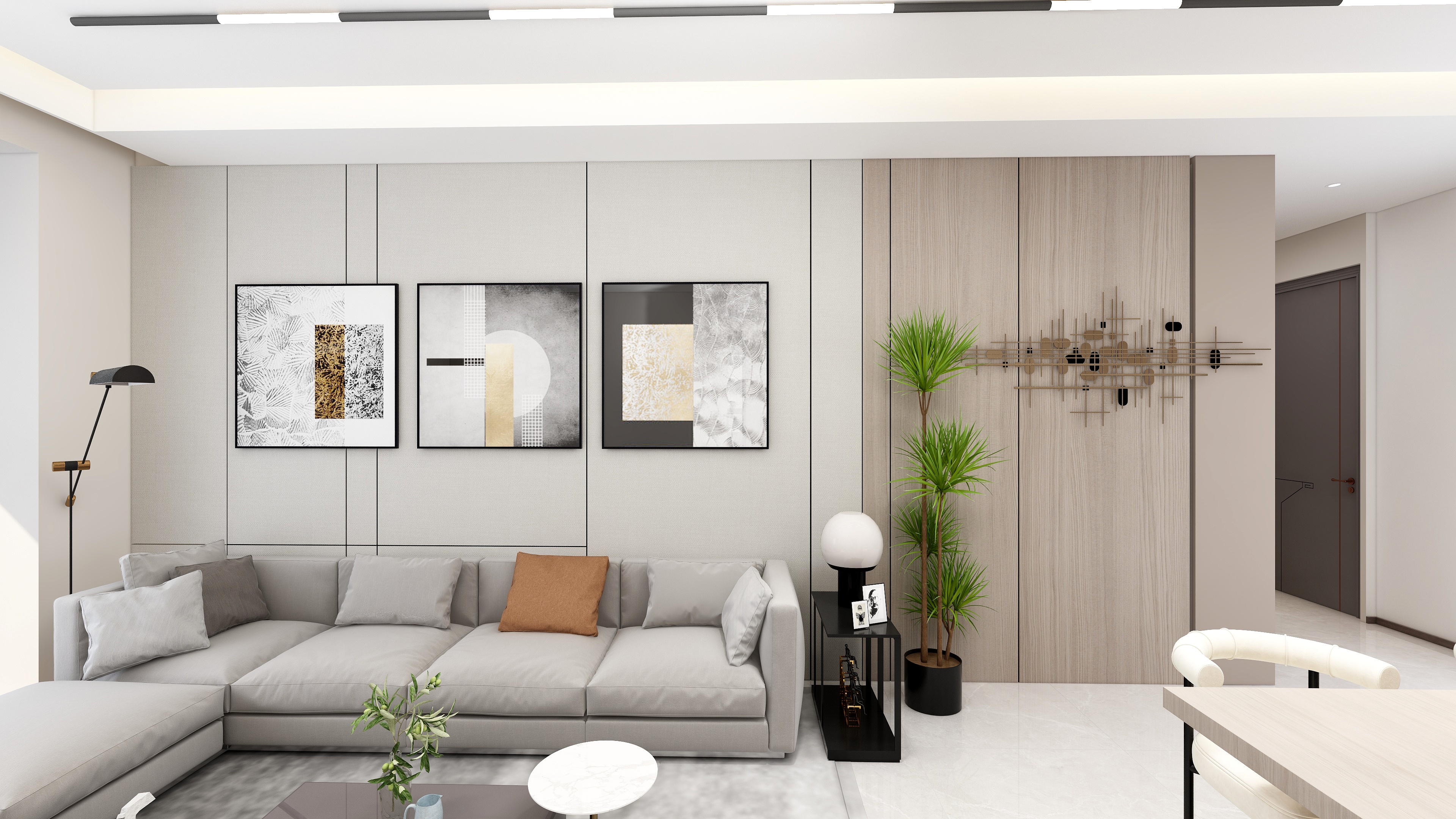 自然家卫浴-旭景清园71㎡2室-装修设计方案