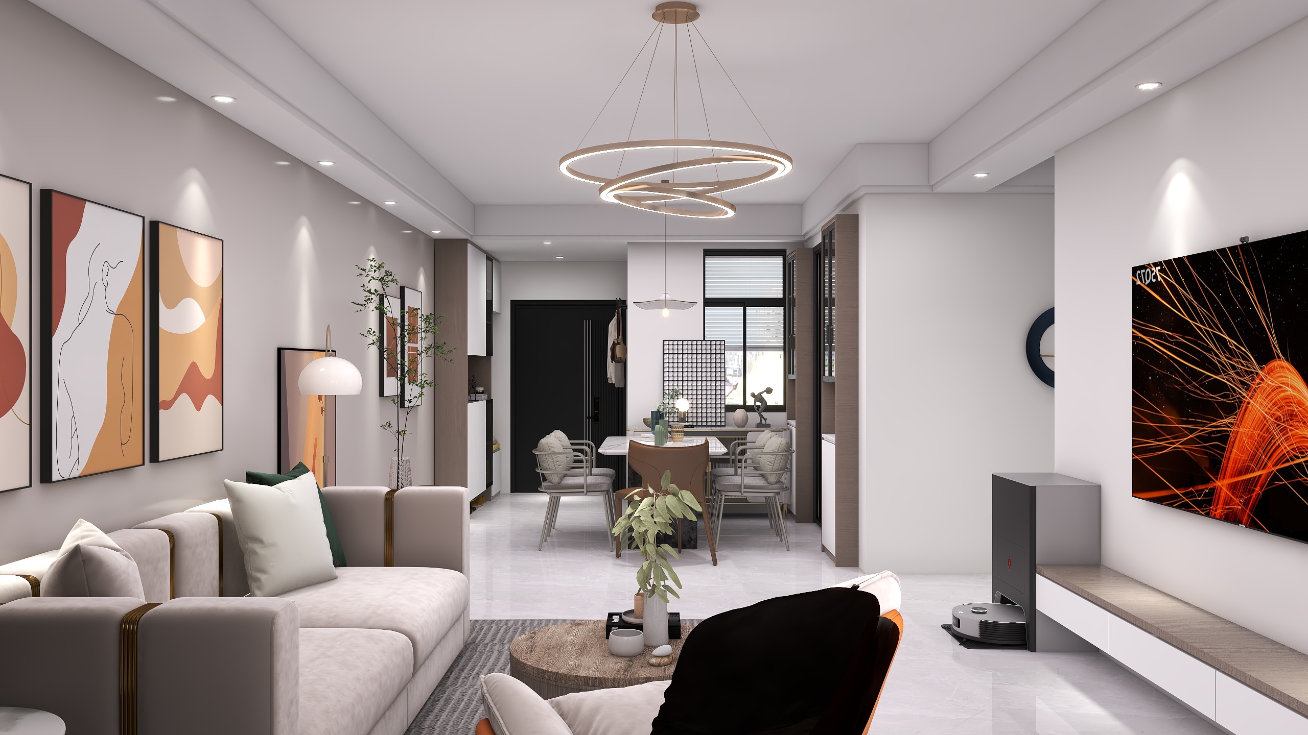 室内设计徐仕元-吾悦华府-智楠优美装饰-装修设计方案