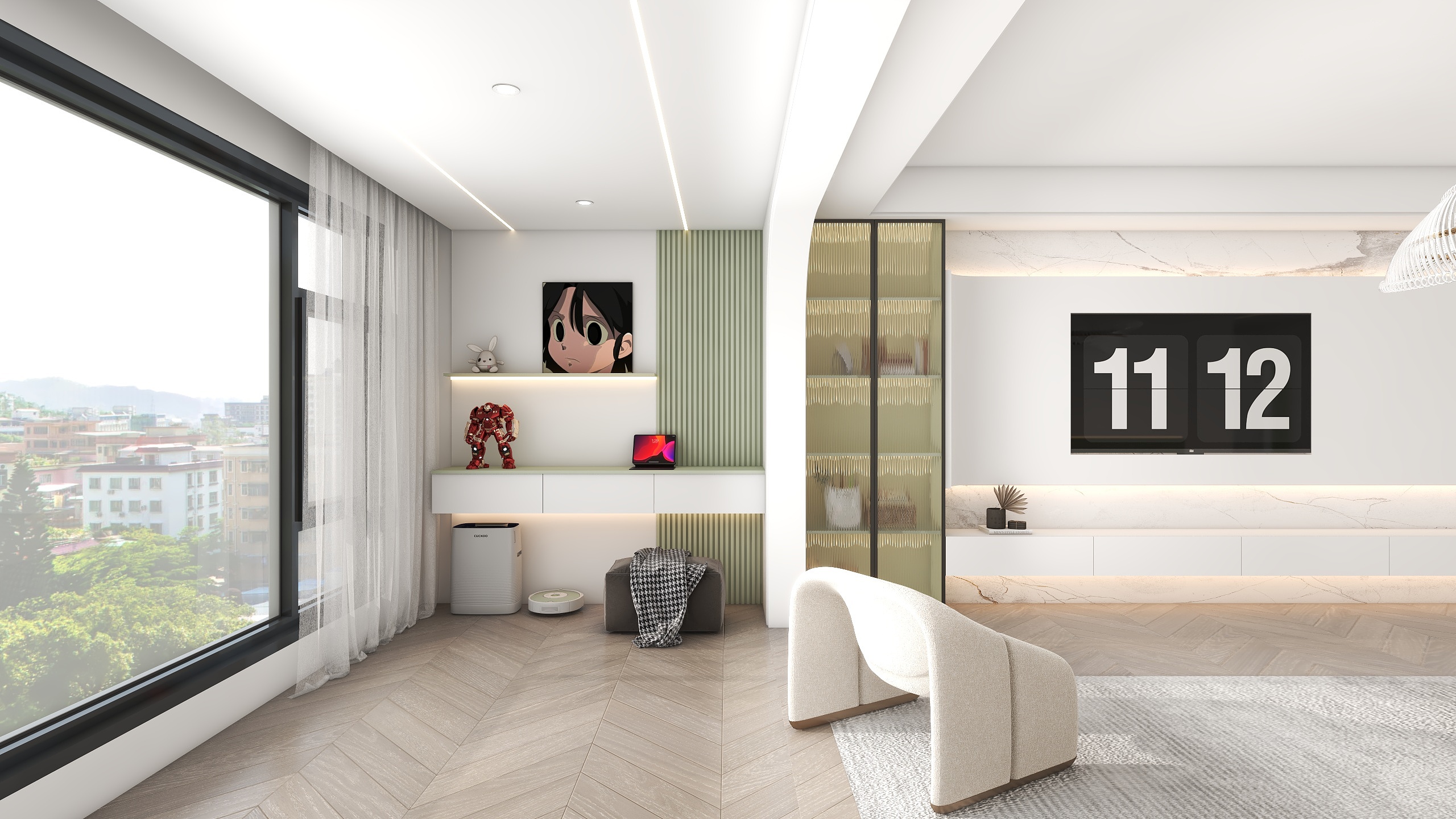 橘子橘设计-现代北欧风-装修设计方案