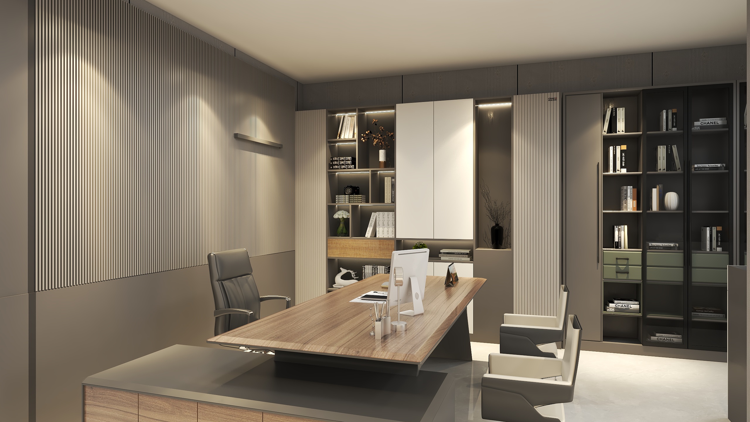 L丶TK-半简装办公司-装修设计方案