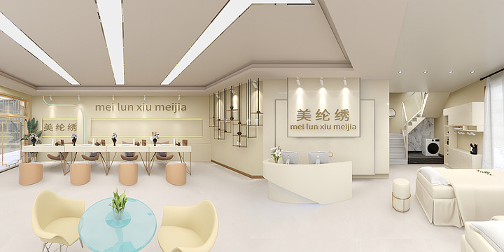 泽希y-美甲工作室-装修设计方案