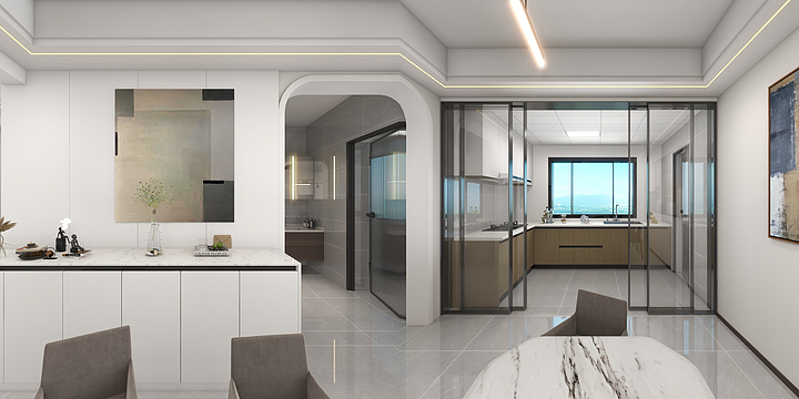 意居.DESIGN-上海嘉园-装修设计方案