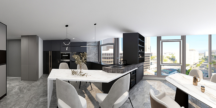 赵峰丨风尚设计-招商丝路中心C座-装修设计方案