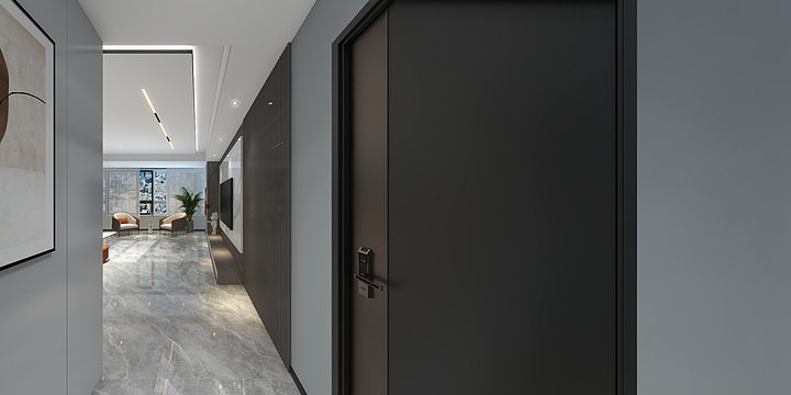 OUBANG-DESIGN-蔚蓝城132-装修设计方案