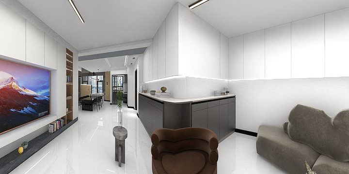 星斗建筑装饰-上城国际-装修设计方案