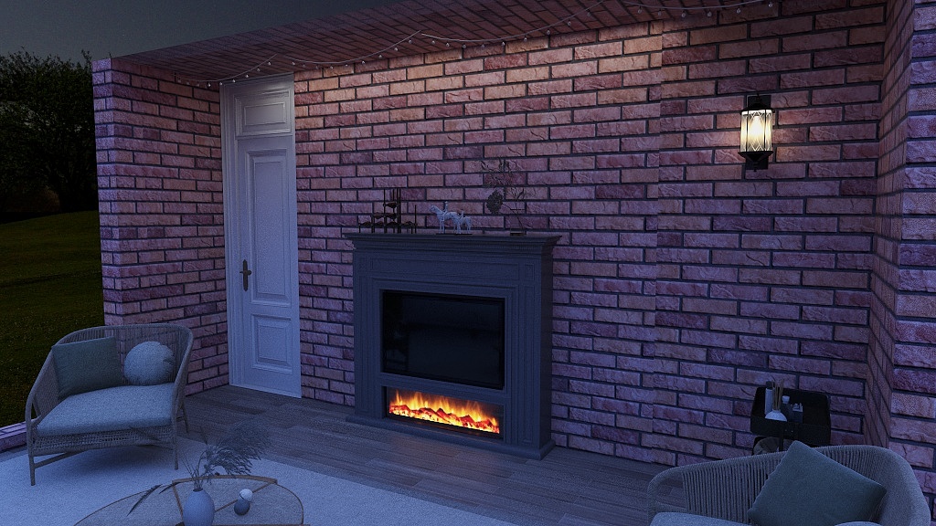 弹珠汽水里的星期同学1-夜晚户外-装修设计方案