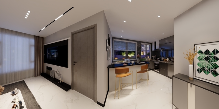 兰州优巢全案整装设计-兰州新区公寓设计方案-装修设计方案