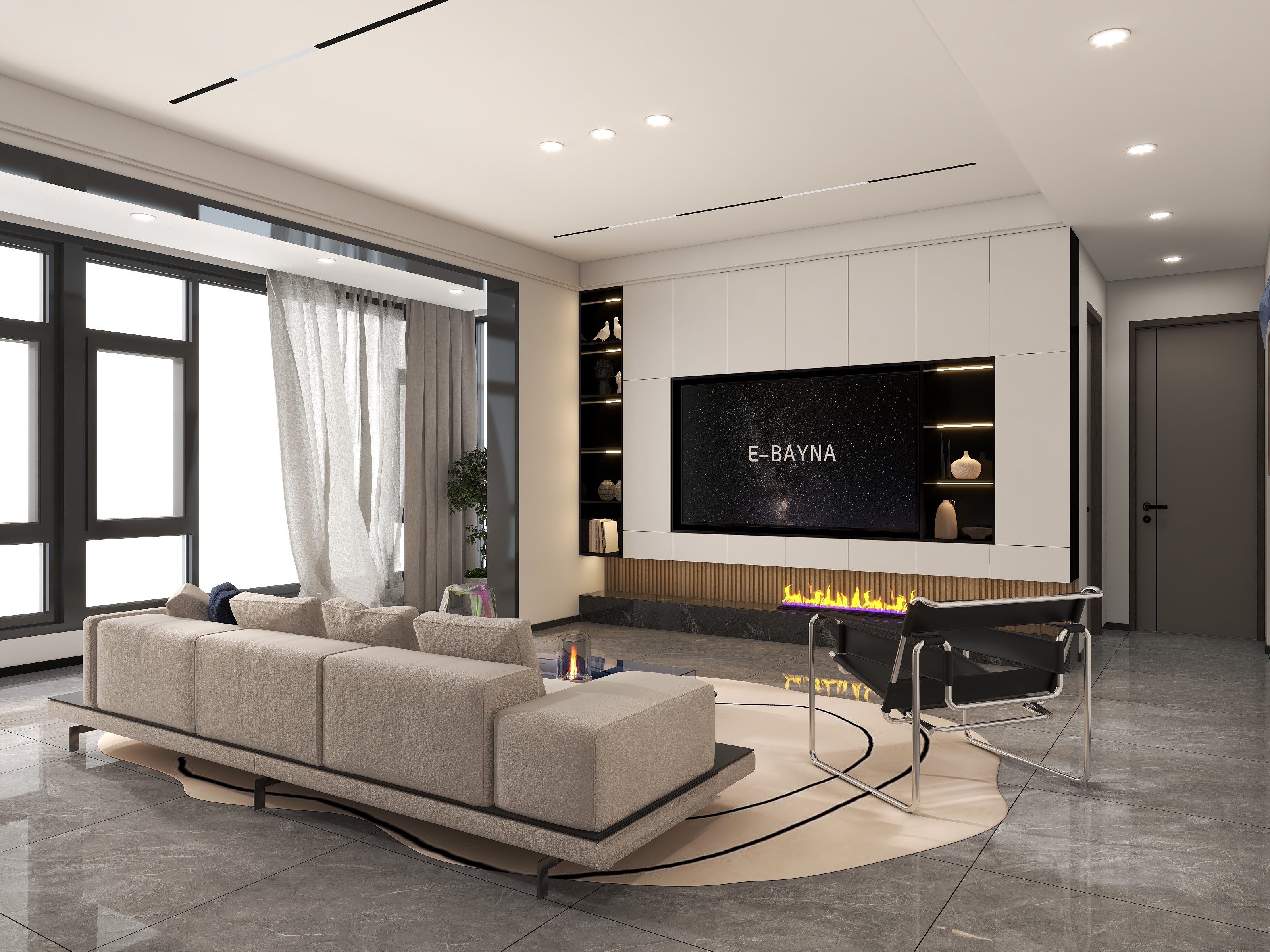 好家园全VGlq-凤凰一号119㎡3室-装修设计方案