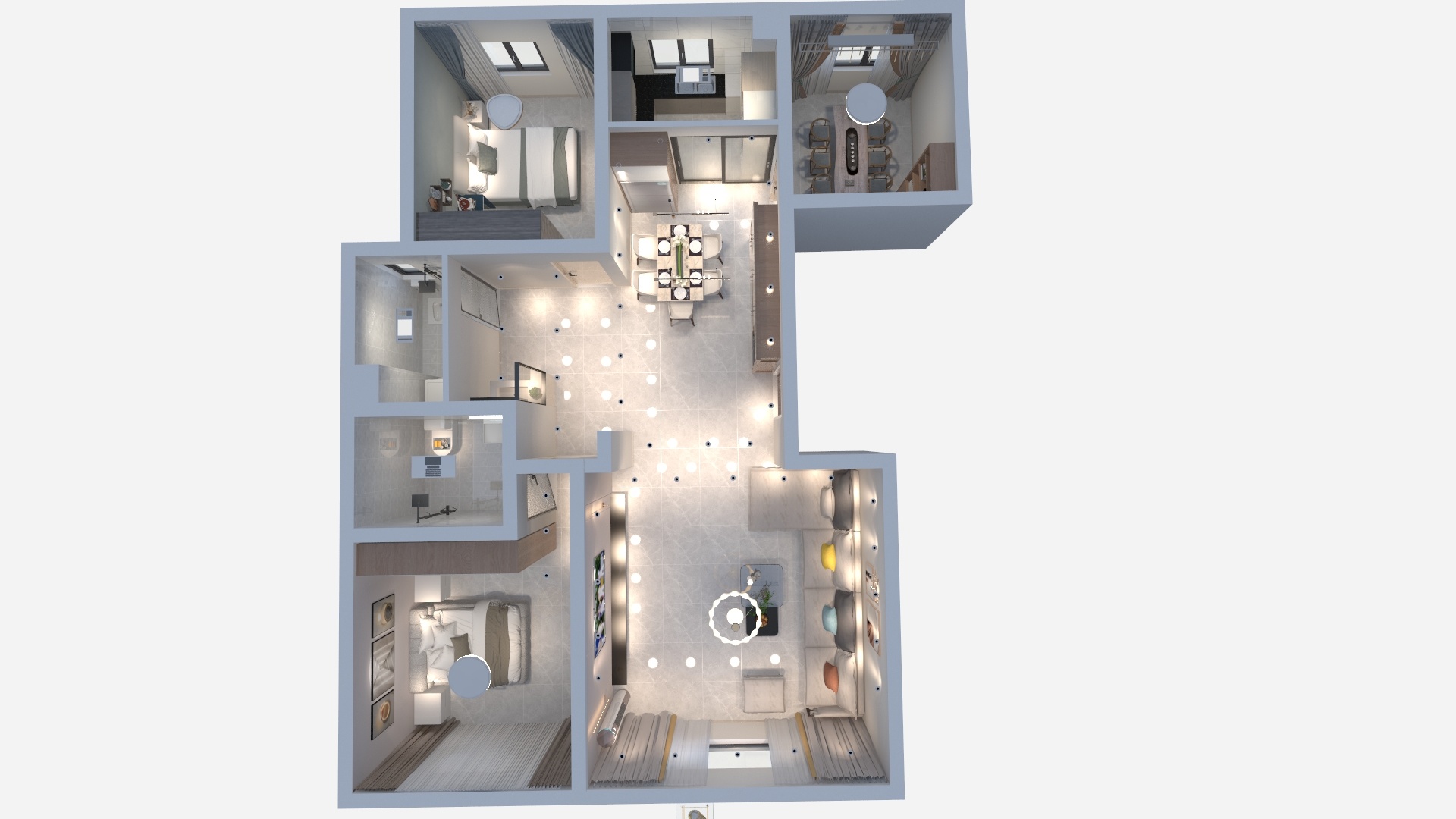 设计师布-和顺优品9-3-201-装修设计方案