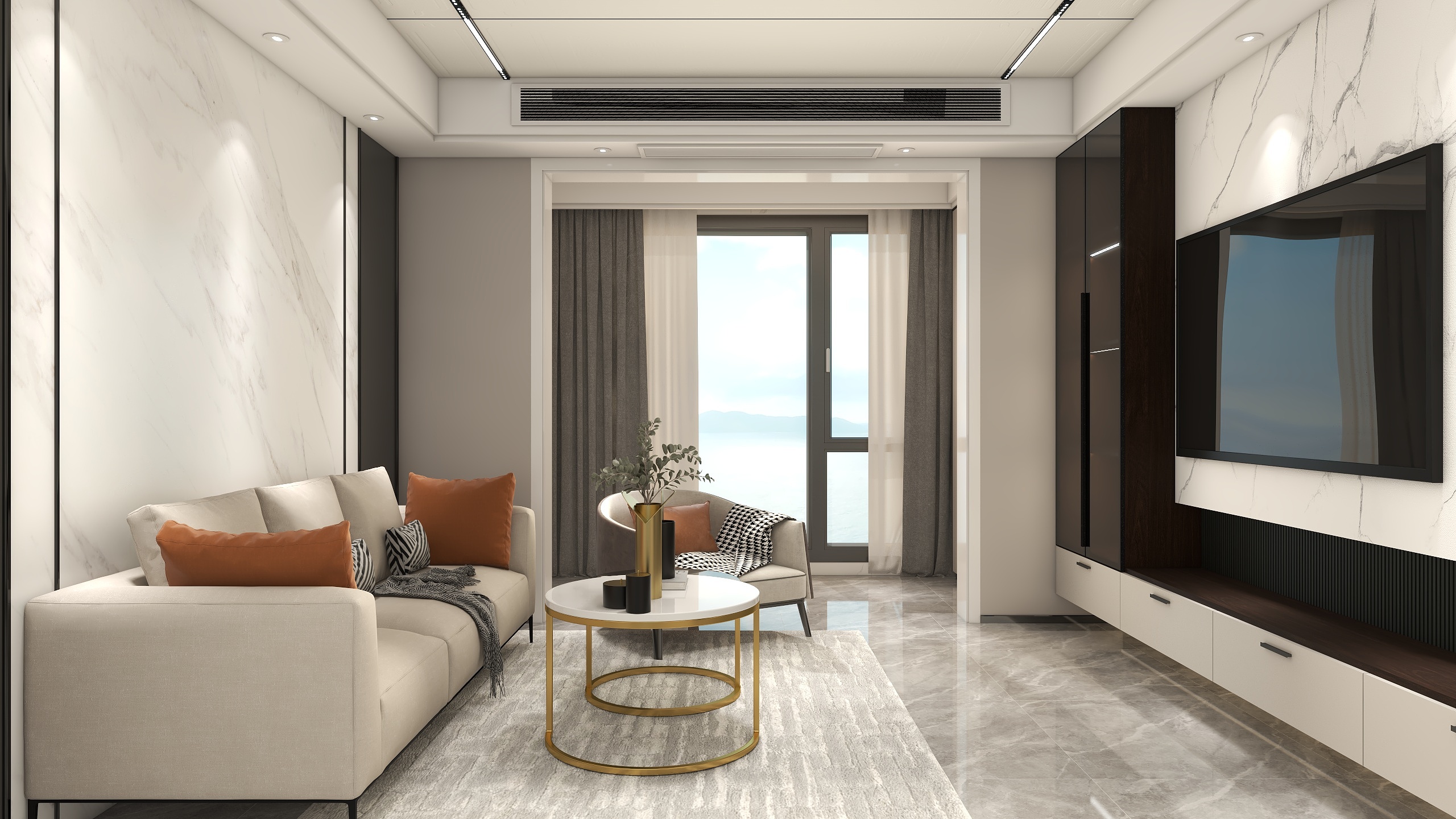 小北很会画饼-天安逸品128㎡-装修设计方案