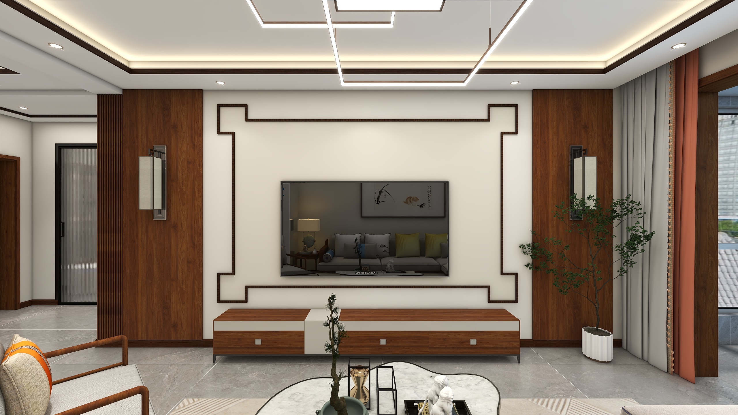 环宇0315-恒安新区装修效果图