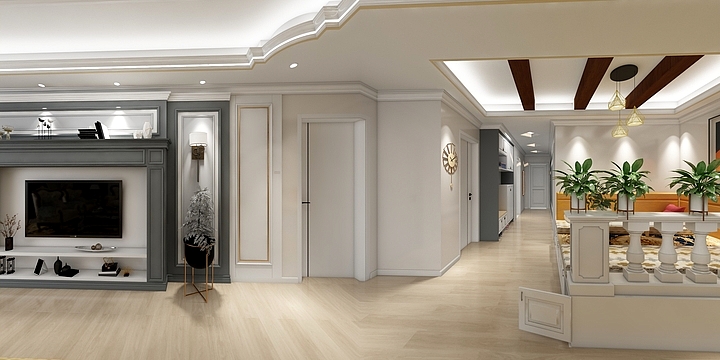 麦合穆提江-喀什北湖嘉园二期-装修设计方案