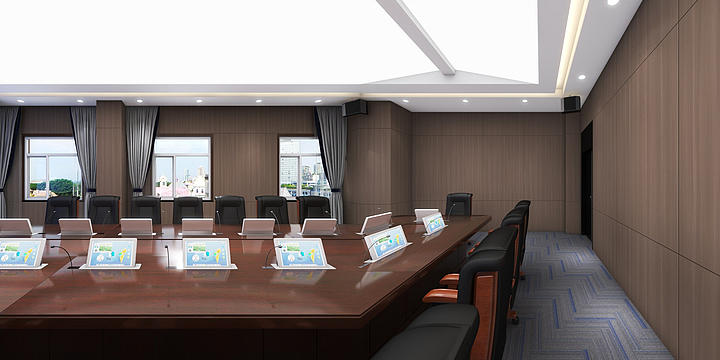 许天顺-办公室-装修设计方案