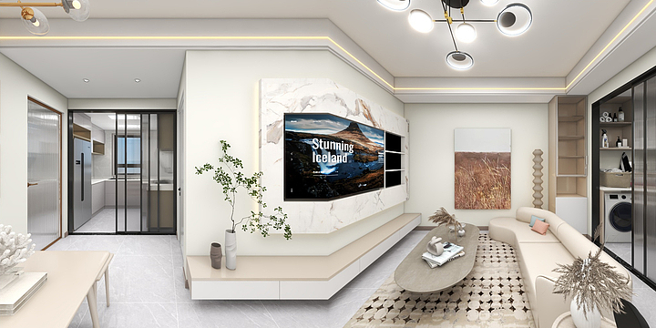 简一李幸运-3.10浅色系简约-装修设计方案