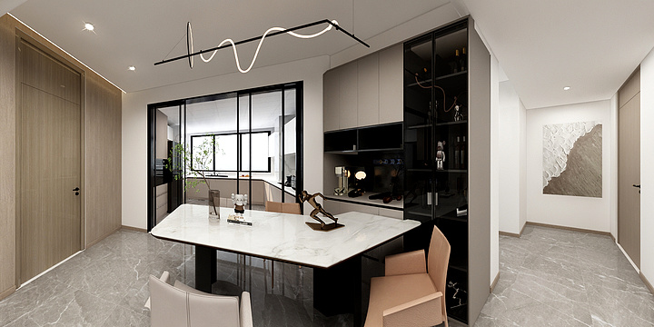 十宅设计_MA-山水颐墅128平米原始户型图20221205_t3-副本-装修设计方案