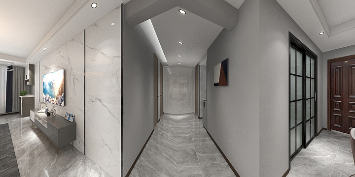 艺点空间设计工作室设计师-海上名门-复式-装修设计方案