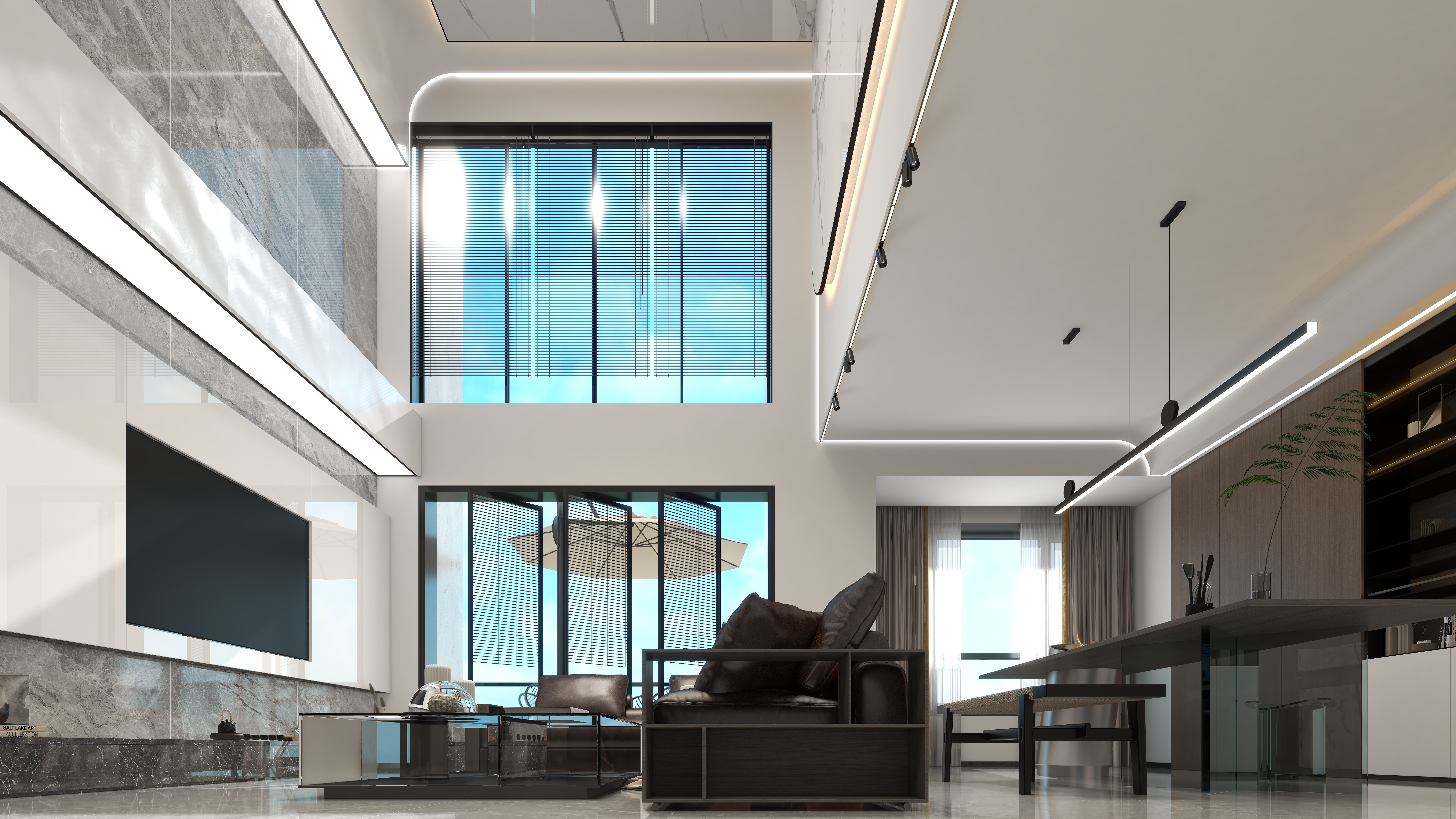 定琰装饰黄泓松-蔚蓝阁现代简约（日月星主题）-副本-装修设计方案